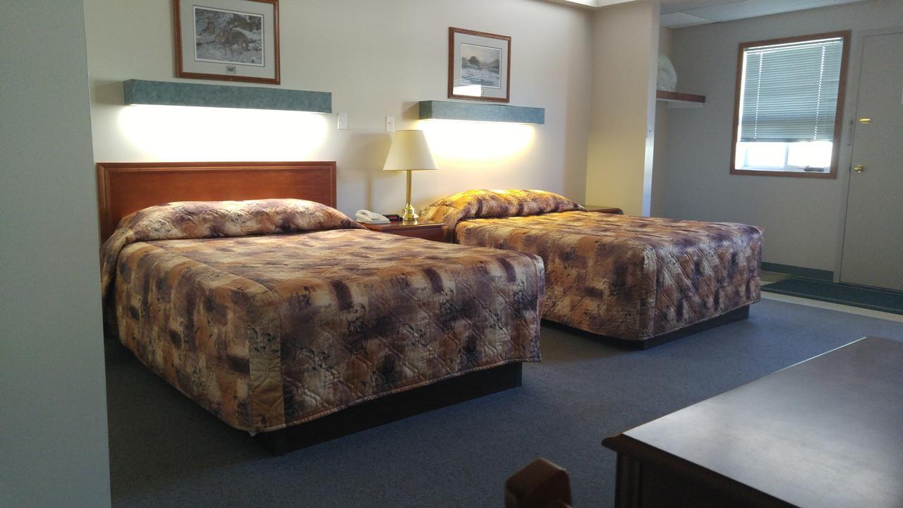 Garden Court Motel Manning Buitenkant foto